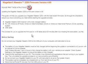 Magellan Maestro 3250 GPS Unit